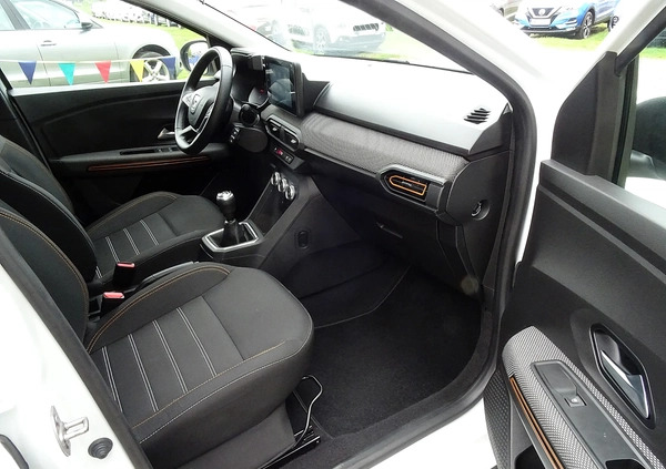 Dacia Sandero cena 49900 przebieg: 51000, rok produkcji 2021 z Wągrowiec małe 67